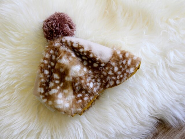 KODOMOBOUSHI | BANBI FUR 51-54cm(3-5歳)の画像1枚目