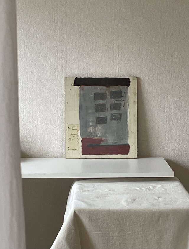 現代アート【原画】Roimos art    油絵　オーナメント 絵画 壁掛け　抽象画　インテリア