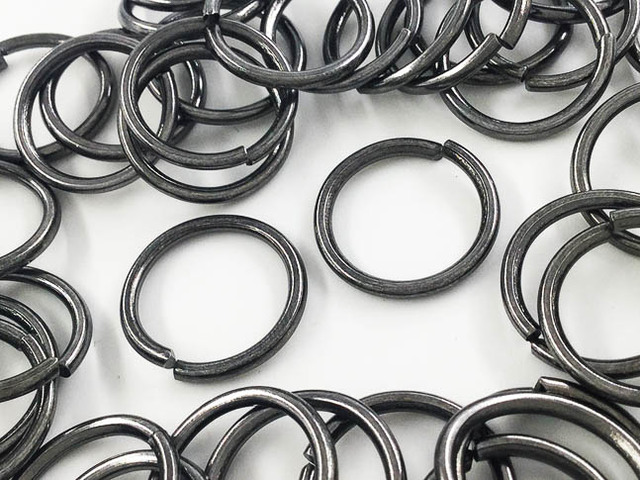 送料無料 丸カン mm 大きめ 50個 ガンメタリック キーホルダー 金具 手芸材料 マルカン Ap0599 Iichi ハンドメイド クラフト作品 手仕事品の通販