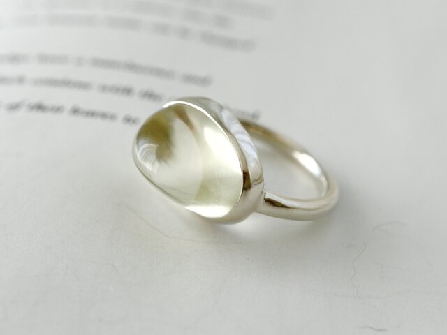 月兎のムーンストーン ringの画像1枚目