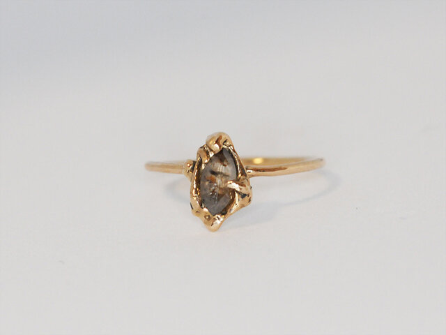 k10】1点物 ナチュラルダイヤモンド リング #8 | iichi 日々の暮らしを 