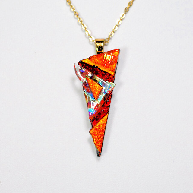 ダイクロガラス ペンダント：  Tower10