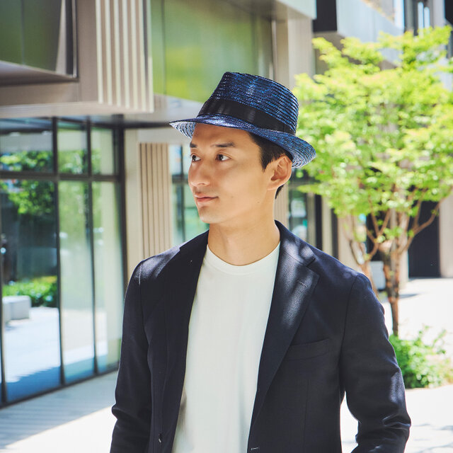 【美品】皇室御用達 Akio Hirata ハンドメイド ストローハット 帽子 2025年最新】akio hirataの人気アイテム - メルカリ