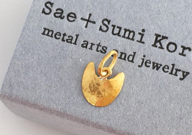 K24 Pure Gold Cat◇純金の猫フェイス◇ペンダントトップの画像1枚目