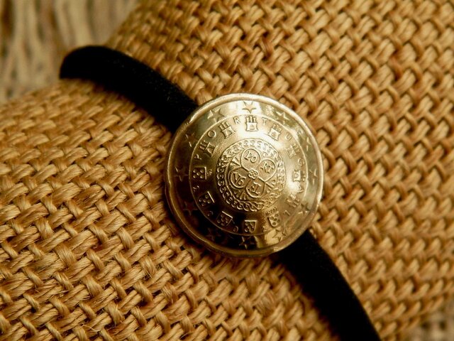 #H128 Portugal Coin Hair Elasticの画像1枚目