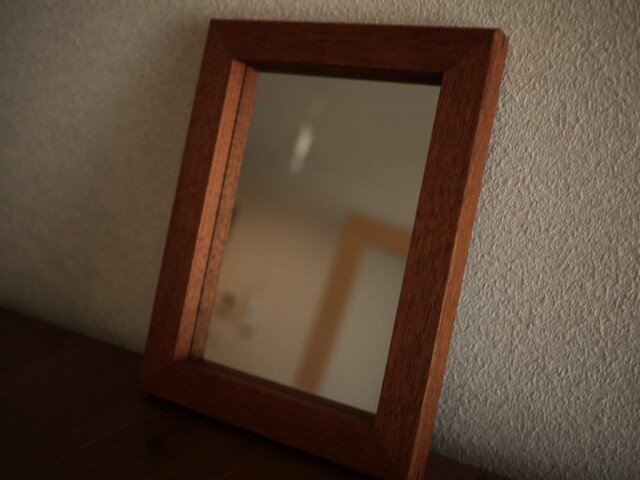 wood frame mirror [ウッドフレームミラー] | iichi 日々の暮らしを