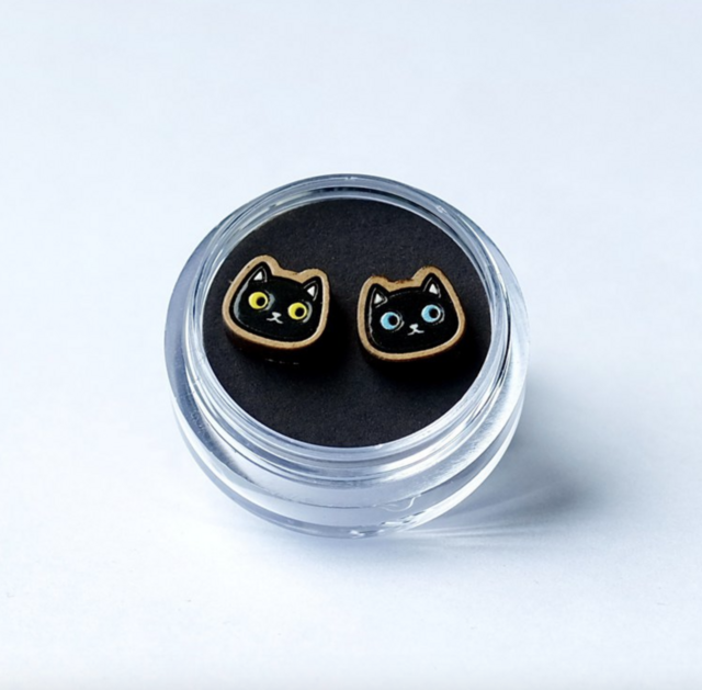 【Unoハンドメイド】リピーター様黒猫様 plump heart(イヤリング) 日本全国送料無料商品 | 特集 | Unoハンドメイド】リピーター様