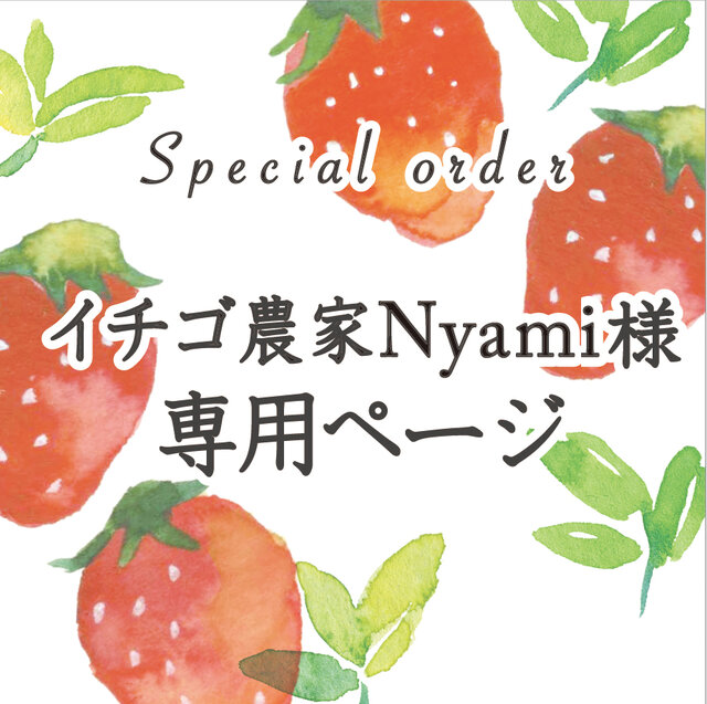 イチゴ農家Nyami様専用ページの画像1枚目