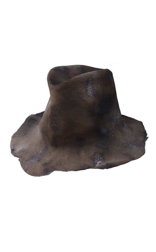 Sand brown fedora hi-hatの画像1枚目