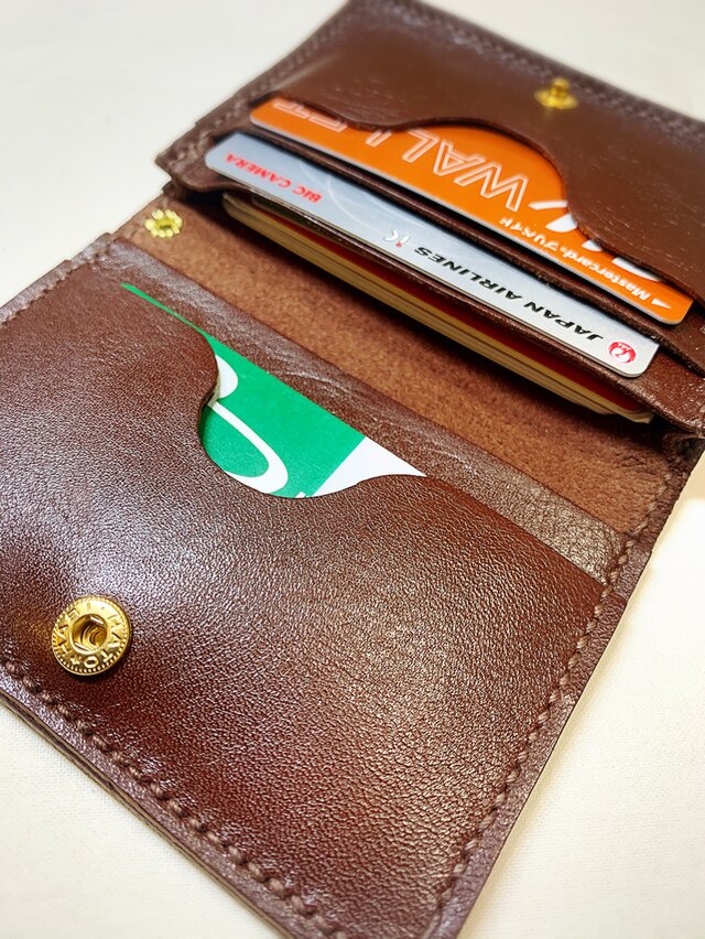 ★パスケース&名刺入れ焦げ茶★ 0_dbadf495823b9baf86a5bbb2ec2e