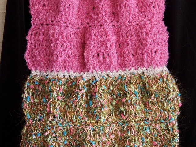 LOCALLYハンドメイド マフラー LOCALLYハンドメイド マフラー 手織りマフラー、の通販 | iichi