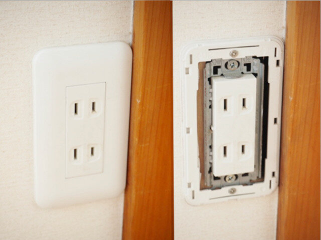 コンセント、スイッチカバー（ステンレス、真鍮） | iichi 日々