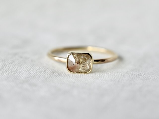 Desert flower diamond ringの画像1枚目