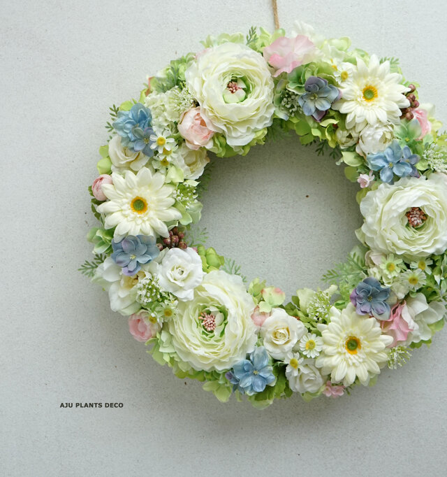 Wreath ～Spring Wind～ 33cm