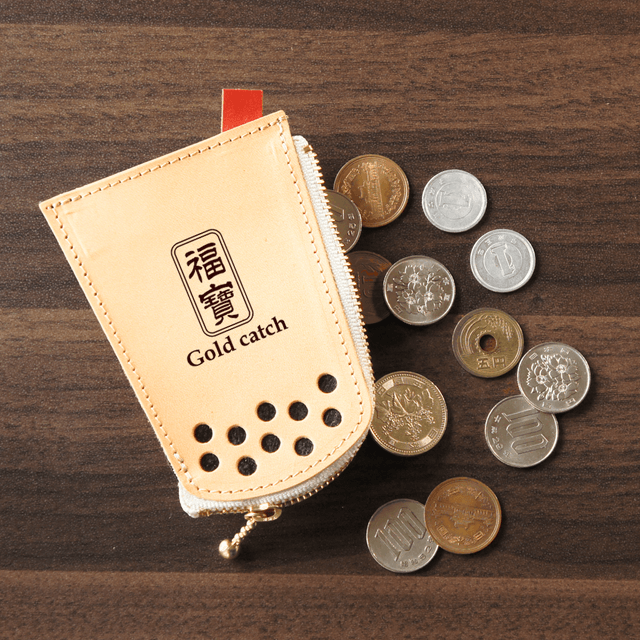 タピオカの本革コインケース「福宝」の画像1枚目