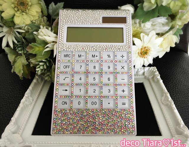 デコレーショントラディション シルバースワロフスキー K9 クリスタル