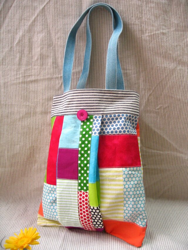 おりがみBag 緋赤色の画像1枚目