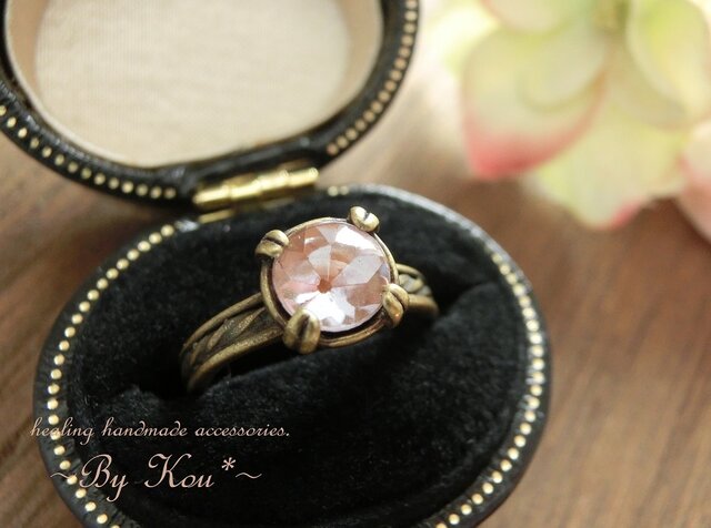 ・・*✿Saphiret Ring✿*・・の画像1枚目