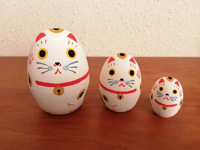 招き猫リョシカ Aの画像1枚目