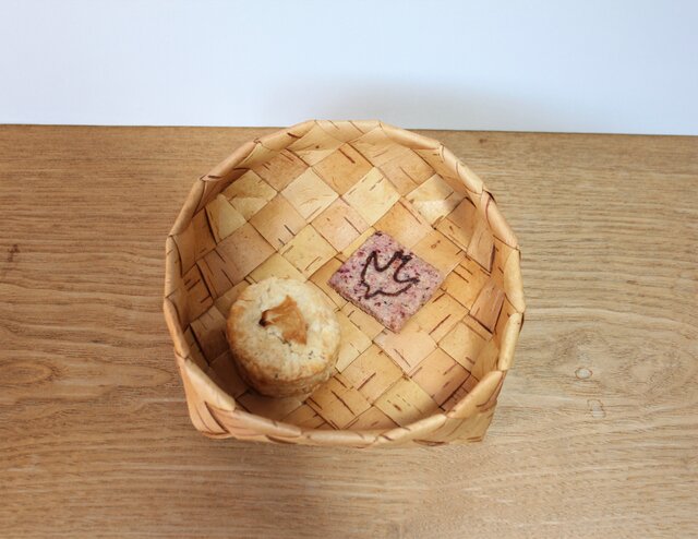 白樺の小さなおやつかごセット | iichi 日々の暮らしを心地よく