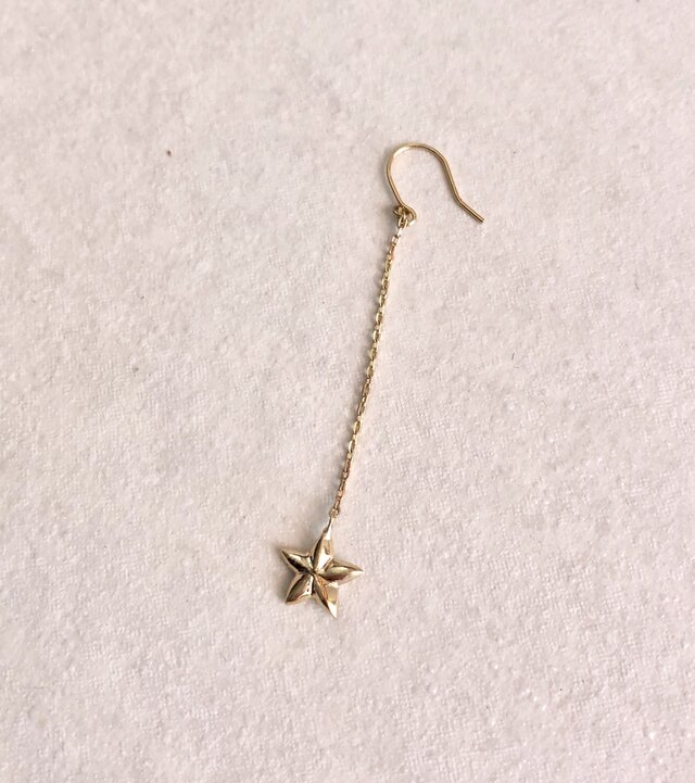 瞬く星のピアスの画像1枚目