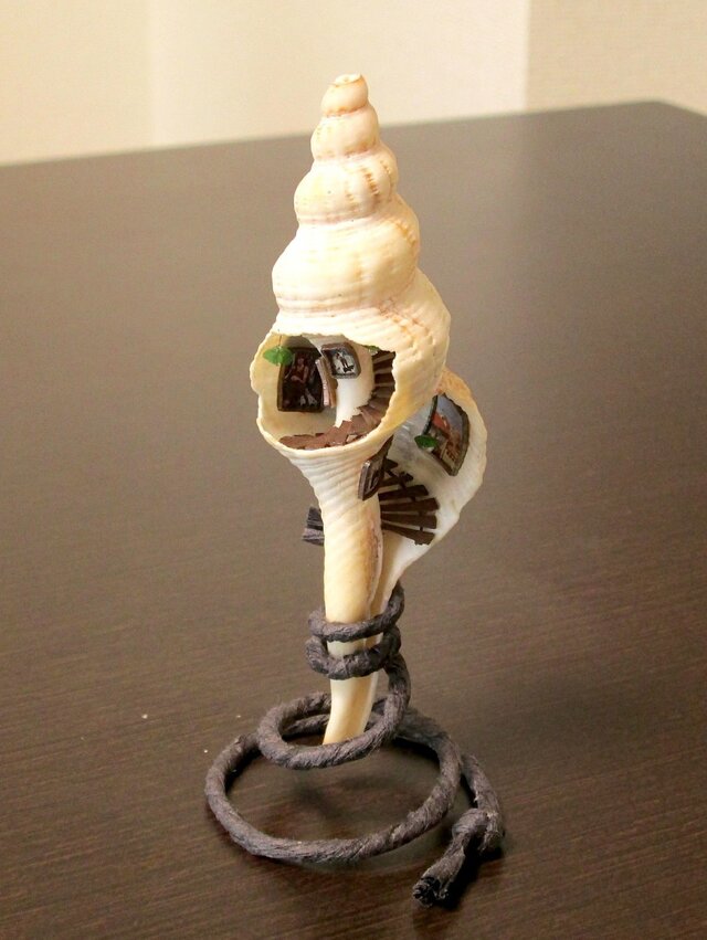 ［さい様ご依頼品］貝がら　ミニチュア　階段ミュージアム(再)
