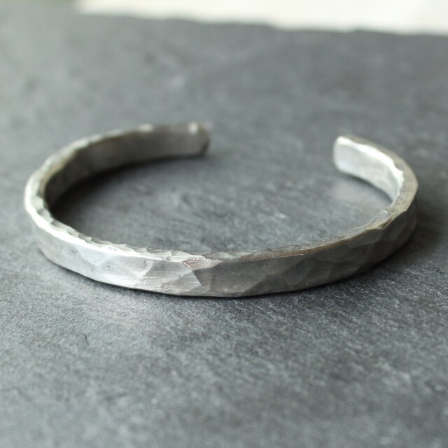 ◇錫 (スズ) × silver バングル【Plate Tin Bangle 】 | iichi 日々の