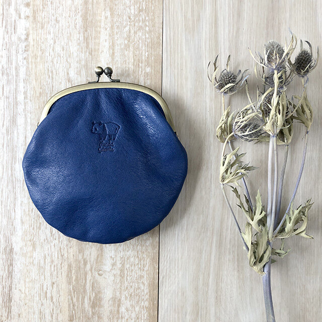 [リトルパンダ] がま口ポーチ（ラウンド）