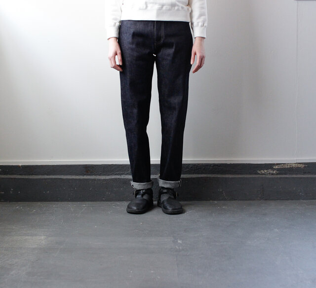 14oz.selvedgedenim jeans/生デニム/ストレートの画像1枚目