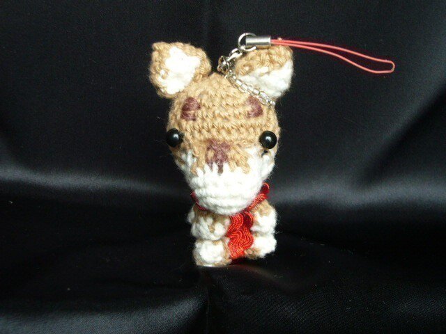 柴犬 手作りわんちゃんストラップ 人気のかわいい編みぐるみ人形 Iichi ハンドメイド クラフト作品 手仕事品の通販