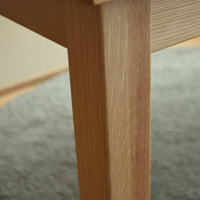 OAKオーク棚付きダイニングテーブルW140 | iichi 日々の暮らしを