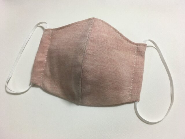 大人用立体マスク フロスティピンクの画像1枚目