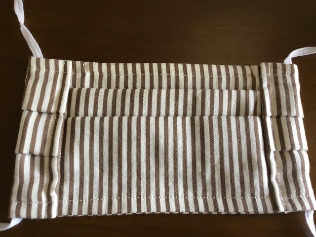 Wガーゼ、ノーズワイヤーマスクの画像1枚目