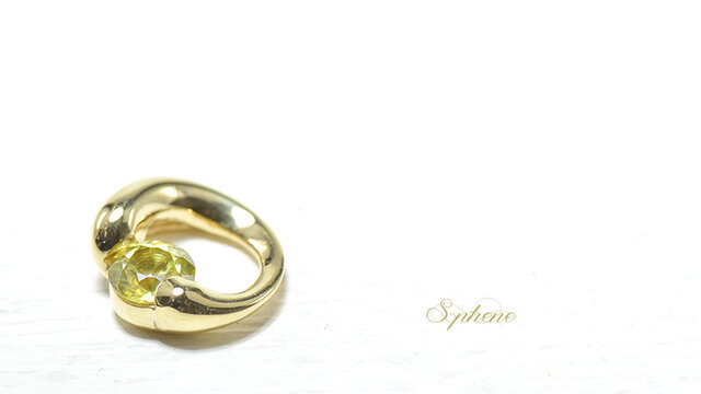 K10 スフェーン ペンダントトップ YK-BF0866-28 | iichi 日々の暮らし