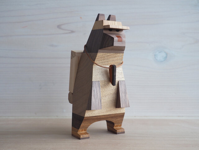 animal hikers : type BEAR / size : M / 山登りのクマ3の画像1枚目