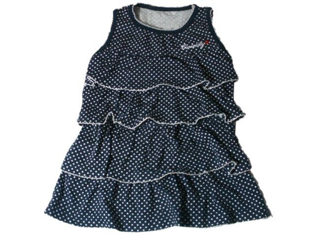 胸56◇ティアード・ワンピース☆人気の水玉!!手作り犬服ウェア | iichi