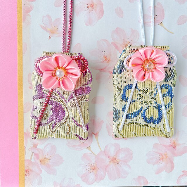 （恋花）元巫女の花のお守り袋