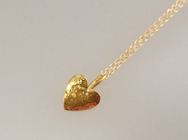 K24 Pure Gold Heart◇ハートの純金ペンダントトップ | iichi 日々の