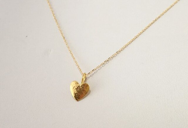 K24 Pure Gold Heart◇ハートの純金ペンダントトップ | iichi 日々の