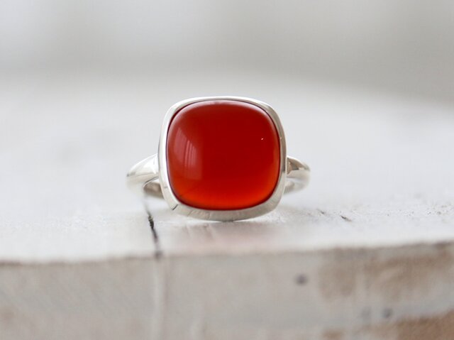 プチトマト風味のカーネリアン ringの画像1枚目