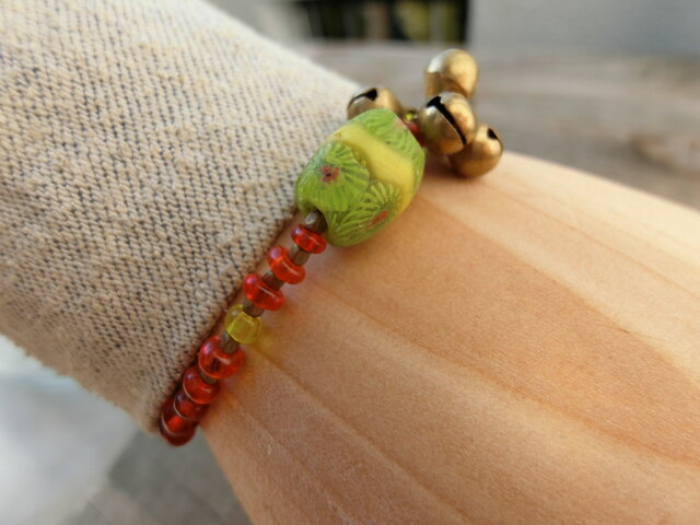 ヴェネチアントレードビーズミックス一連 とんぼ玉 アンティーク