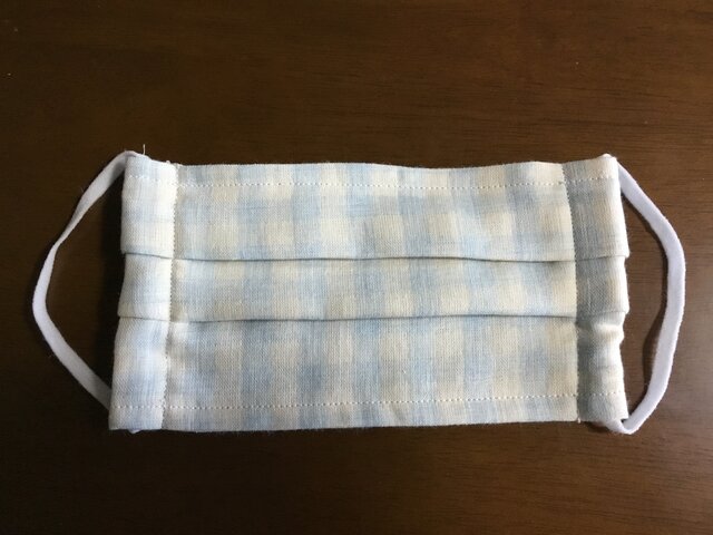 Wガーゼ生地マスクの画像1枚目