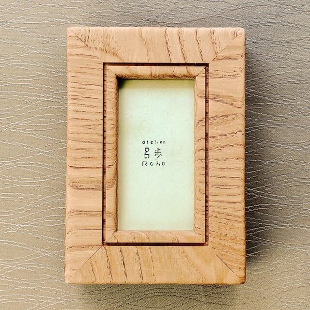 栗の木額縁 ミニチュアサイズ Iichi ハンドメイド クラフト作品 手仕事品の通販