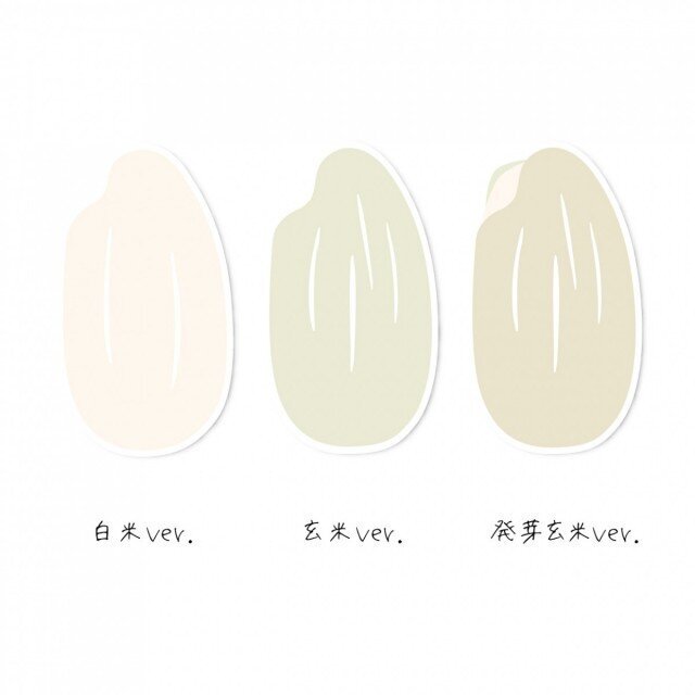 おこめっせーじハガキ【3枚入り 400円】ポストカードの画像1枚目