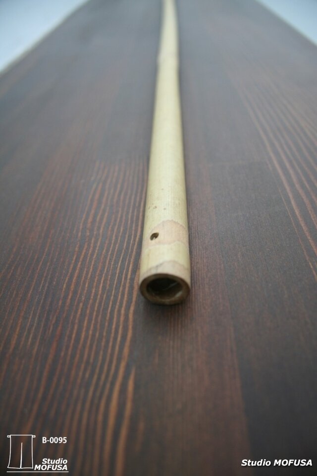 スタジオモフサの暖簾の棒 天然竹 95cmx約1.5cm | iichi 日々の暮らし