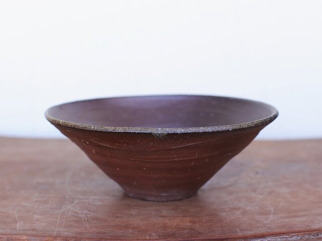 備前焼 鉢(16cm) hc1-020の画像1枚目