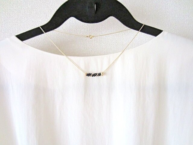 goldline black ネックレスの画像1枚目