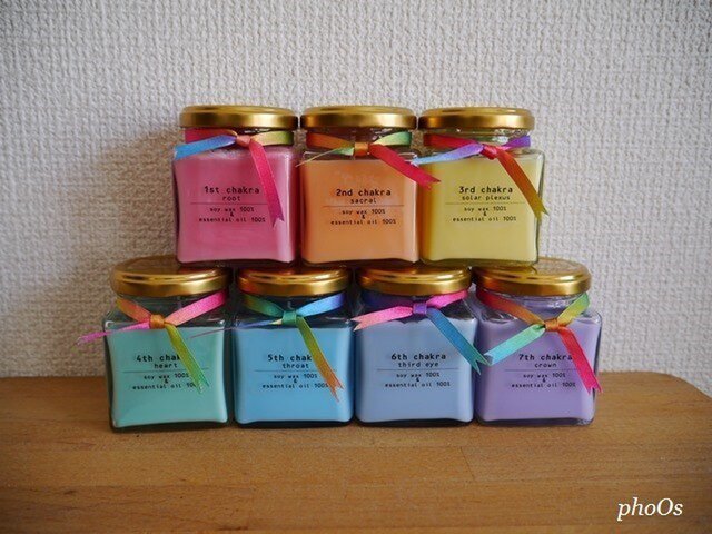 変わりキャンドル7個 クラッシュゼリーキャンドルアート|工作キット・ワークショップ