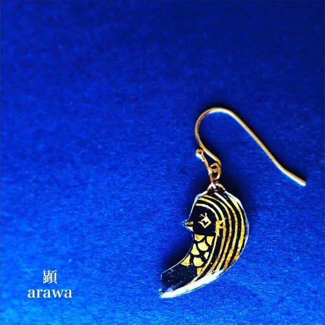 アマビエ様 黒の画像1枚目