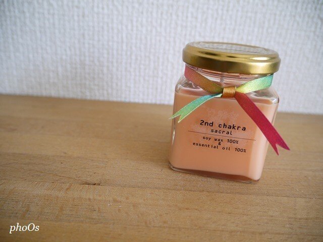 2nd chakra candle＊第2チャクラキャンドル | iichi 日々の暮らしを